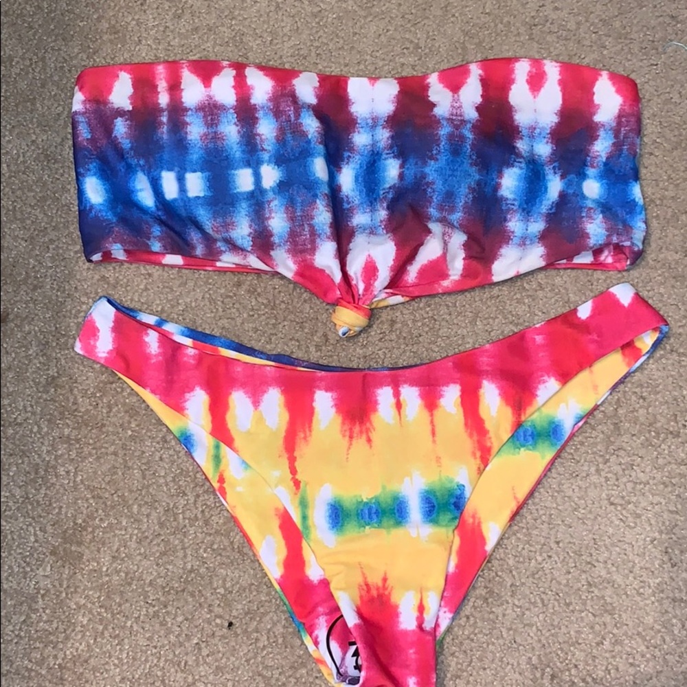The-dyed bikini set !